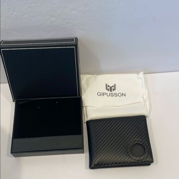 Black Wallet for Men - Picture 1 of 3